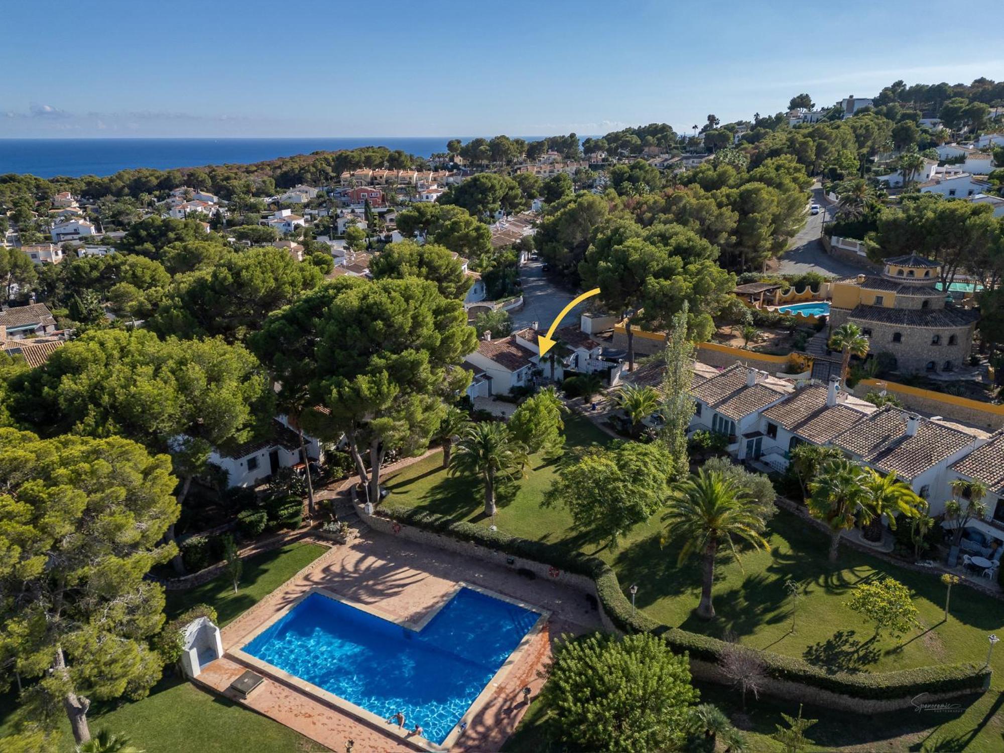 Bungalow Marquerite Moraira, 5 Minutes From Beach 테울라다 외부 사진